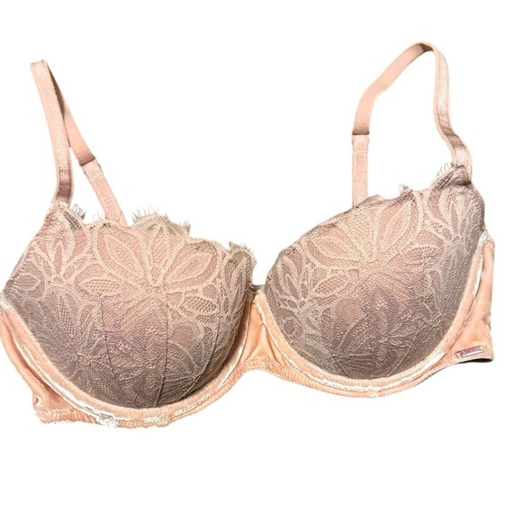 PINK Victorias Secret Date Push Up Bra Size 34D - Picture 1 of 7